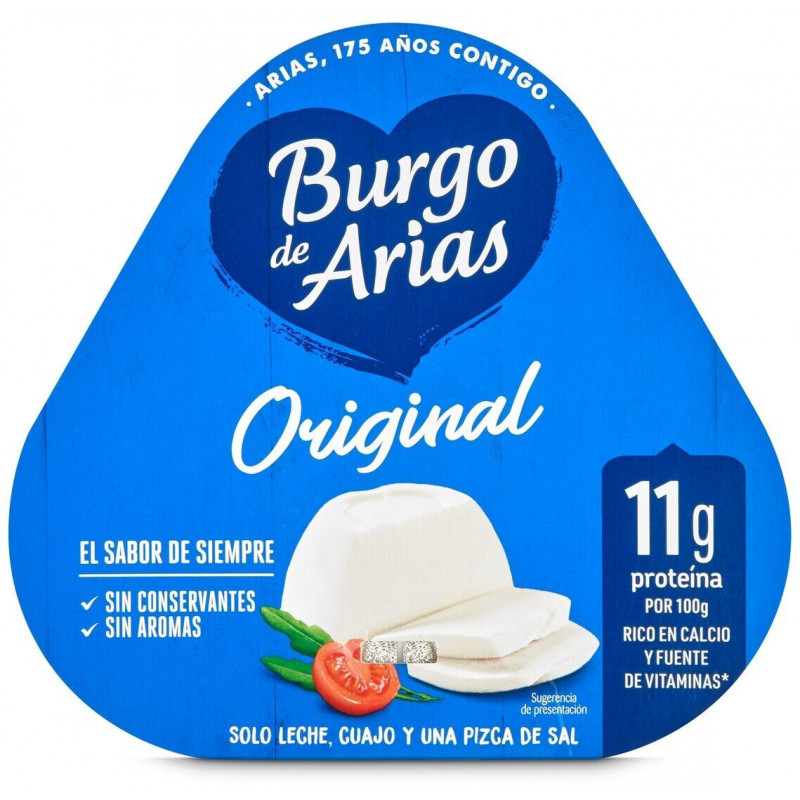 Queso Burgo de Arias 216g