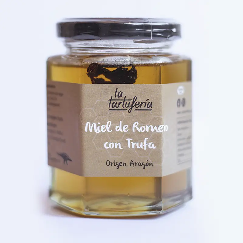 Miel de romero con trufa Miel de romero con trufa