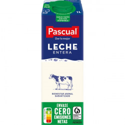 Leche Pascual entera 1l