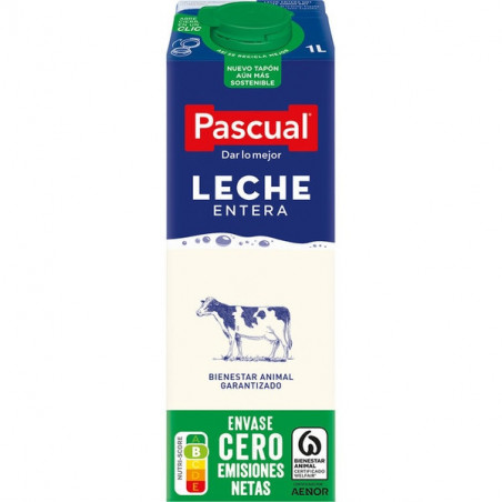 Leche Pascual entera 1l